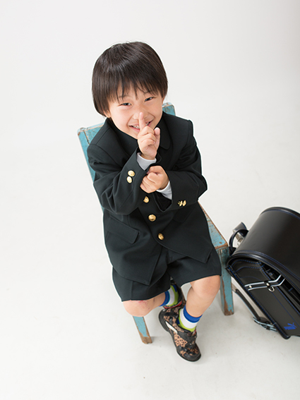 小学校入学写真