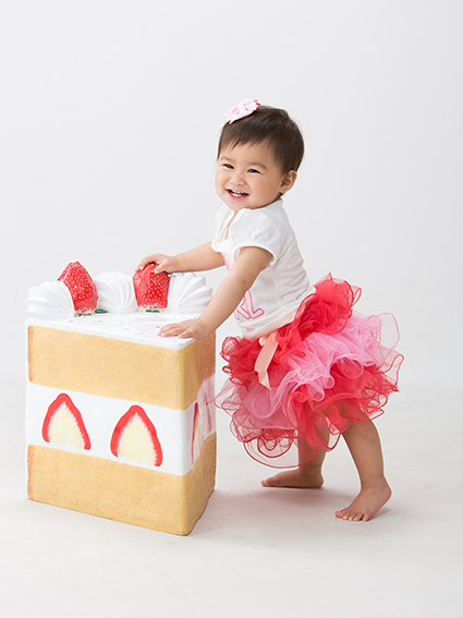 もちこみ衣装での誕生日写真