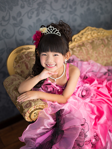 7歳ドレスの753