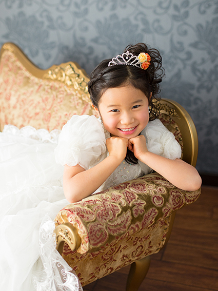 7歳ドレスの753