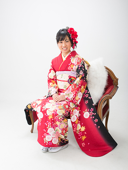 成人,着物,ハタチ,スタジオ