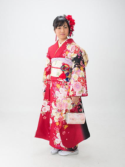 成人,着物,ハタチ,スタジオ