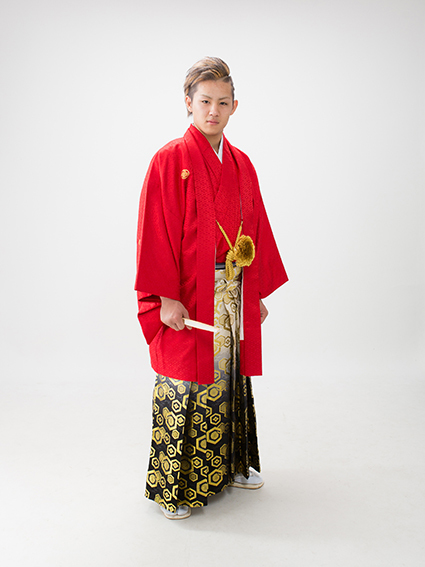 男の成人式，袴