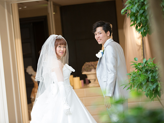 結婚式，当日スナップ