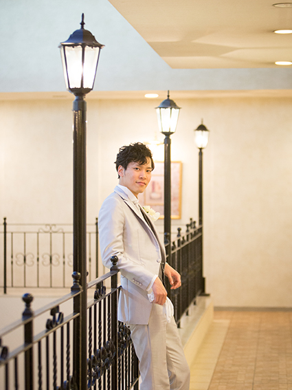 結婚式，当日スナップ，一人写し